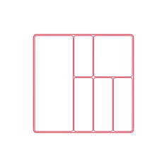 Objects Kitchen Drawer Organizers Icon Svg Vector, Free Vectors File